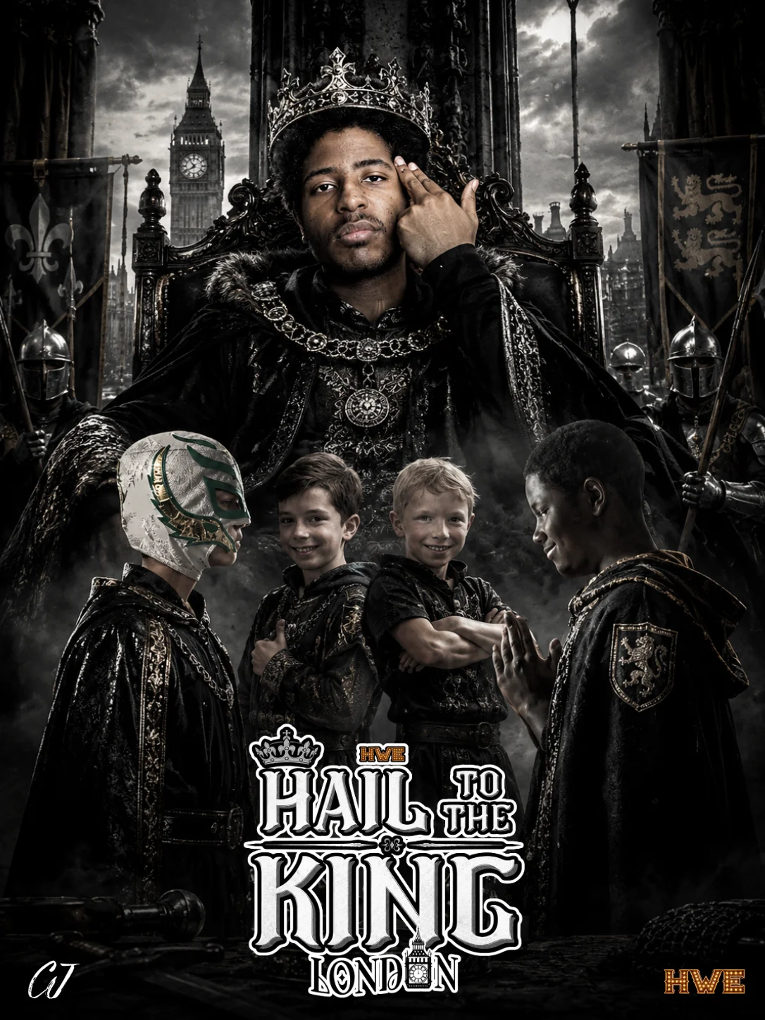 Official Hail to the King London poster